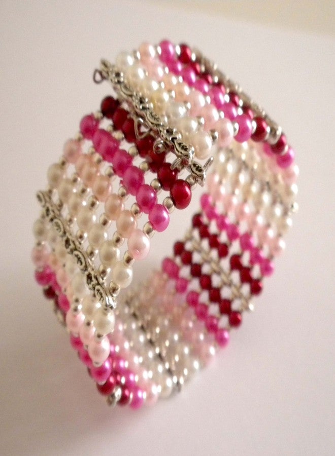 Beading Station 80 Circles Silvertone Bracelet Rigid Steel Memory Wire ~Jewelry Making~ - Image 3