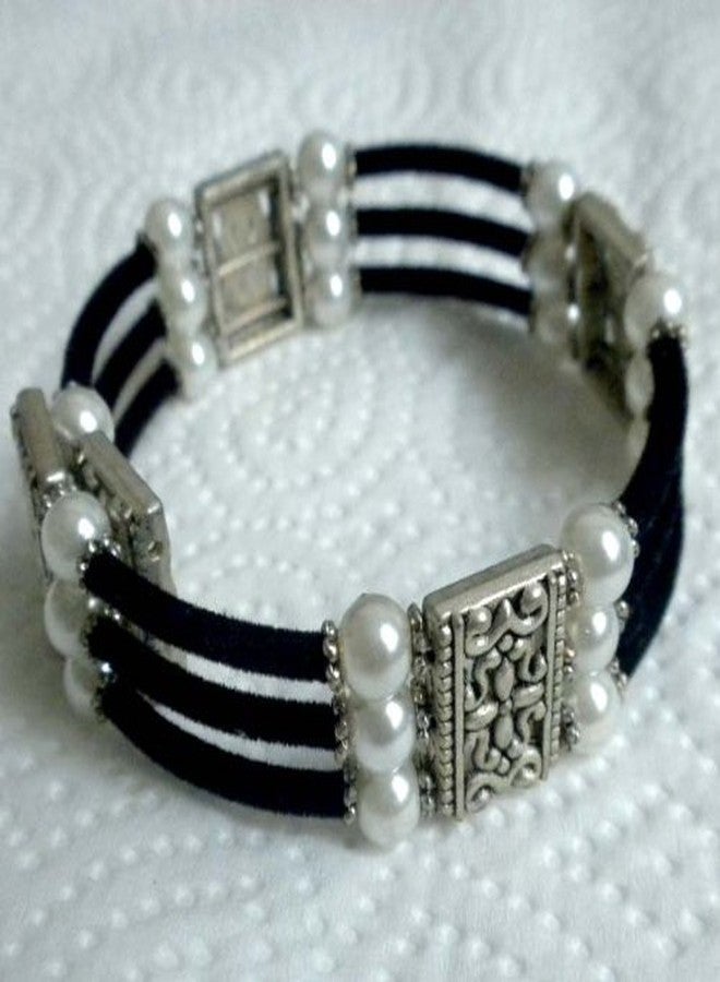 Beading Station 80 Circles Silvertone Bracelet Rigid Steel Memory Wire ~Jewelry Making~ - Image 2