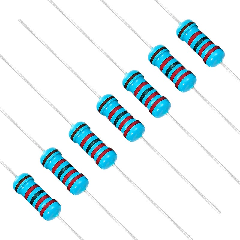 CHANZON 50pcs 1W 22K Ω ohm 22000r Metal Film Fixed Resistor 0.01 ±1% Tolerance 22KR MF Through Hole Resistors Current Limiting Rohs Certificated - Image 1