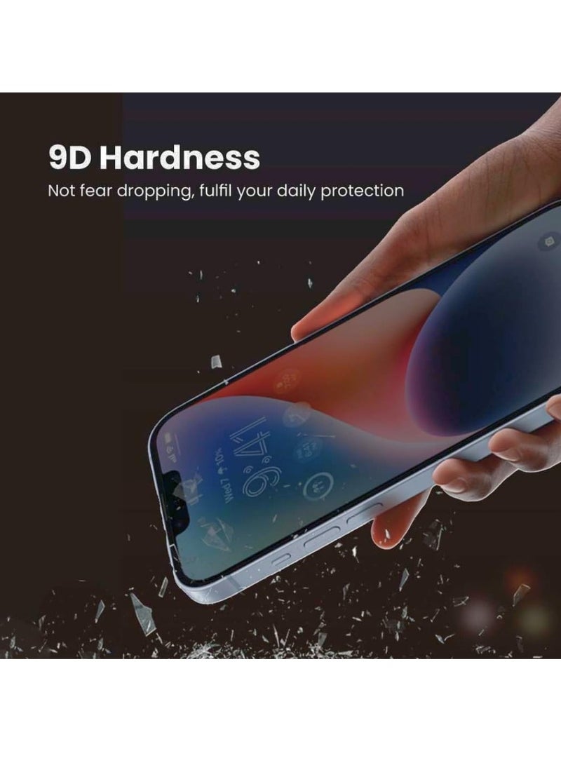 iPhone 13 Pro Max Privacy Screen Protector, Premium Tempered Glass Screen Protector, Anti-Scratch, Bubble Free, Face-ID, 9H Hardness, Scratch Resistant iPhone 13 Pro Max - Image 4