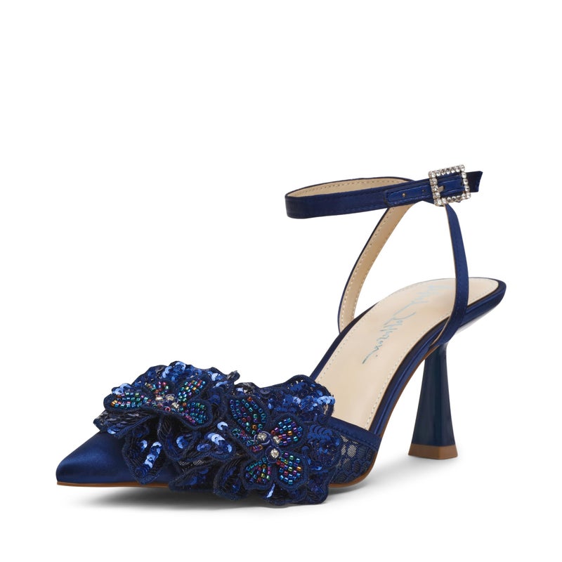 Betsey Johnson Womens Susie Navy 65