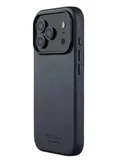 Mujjo iPhone 17 Pro Leather Case - Basalt