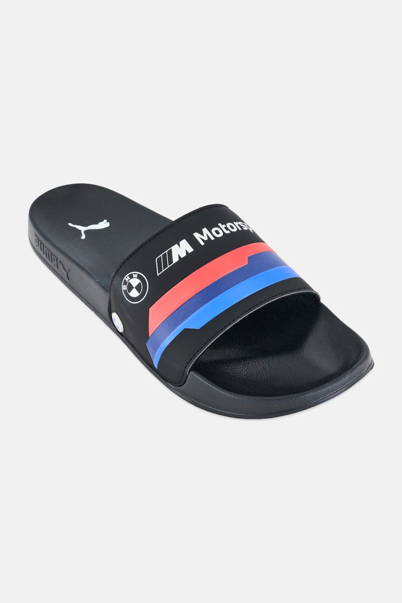 PUMA Men BMW MMS Leadcat 2,0 Slip On Slides, Black - Image 1