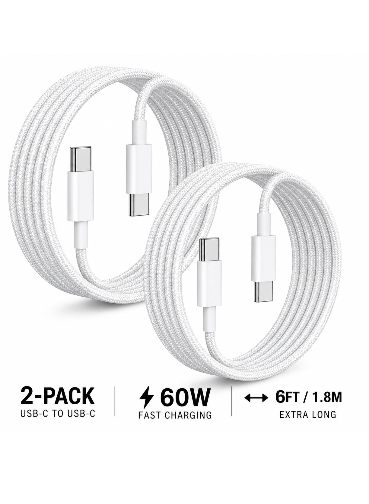 حميد مير Hamidmeer Usb Type C Cable 2m usbc 2 M 240W