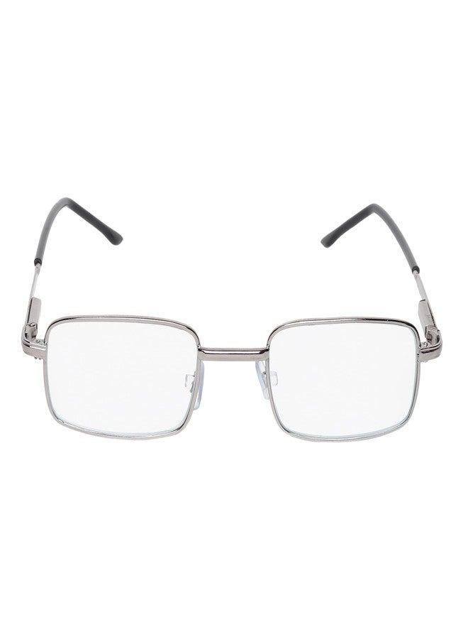 CRIBA Premium Reading Glass Power White Metal Frame+0.75+1.00+1.25+1.50+1.75 +2.00+2.25 +2.50+2.75+3.00+3.25 For Single Vision Power Eyeglass-Vol4 (+0.75) - Image 1