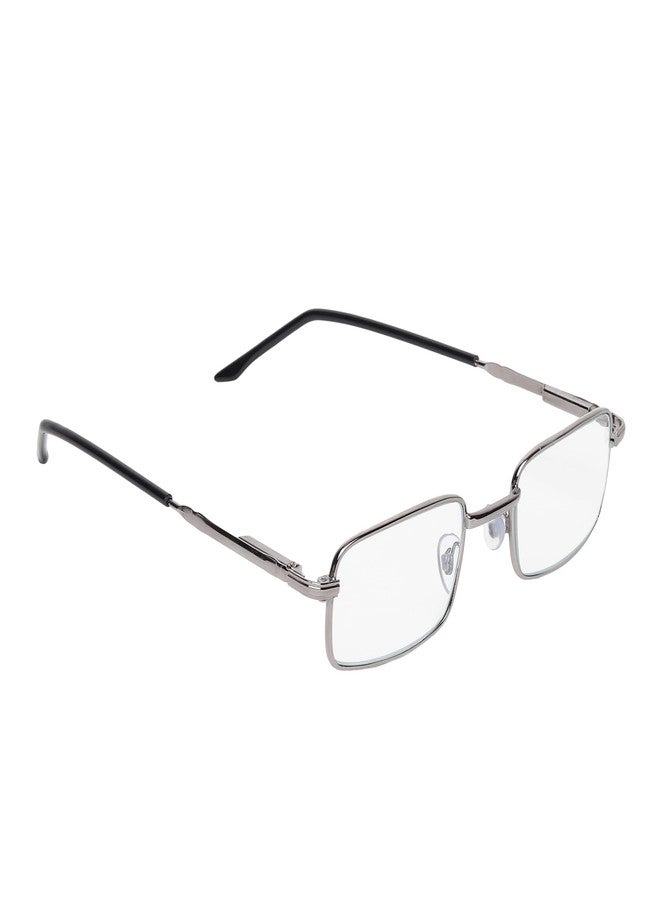 CRIBA Premium Reading Glass Power White Metal Frame+0.75+1.00+1.25+1.50+1.75 +2.00+2.25 +2.50+2.75+3.00+3.25 For Single Vision Power Eyeglass-Vol4 (+0.75) - Image 2