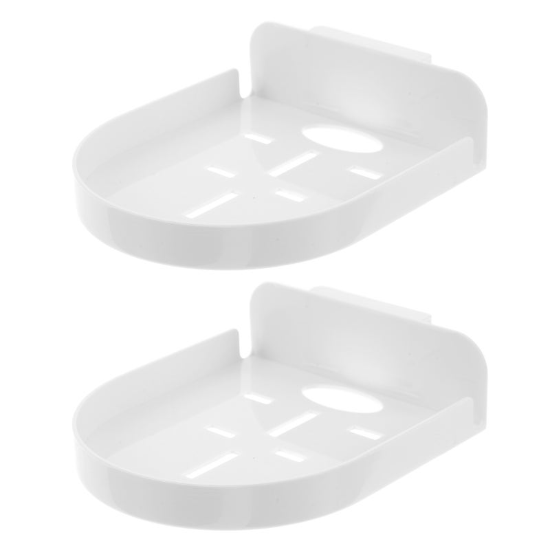 2pcs Floating Wall Mount Camera Holder No Drill Adhesive Shelf Camera Bracket For Security Cameras Baby Monitors And Small Electronics - Image 5