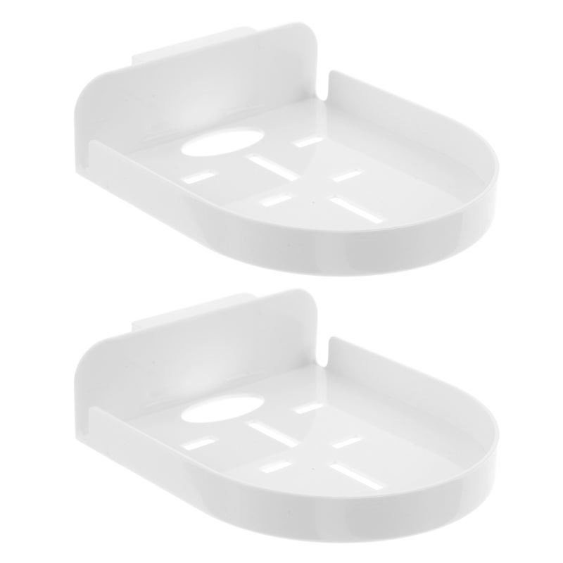2pcs Floating Wall Mount Camera Holder No Drill Adhesive Shelf Camera Bracket For Security Cameras Baby Monitors And Small Electronics - Image 1
