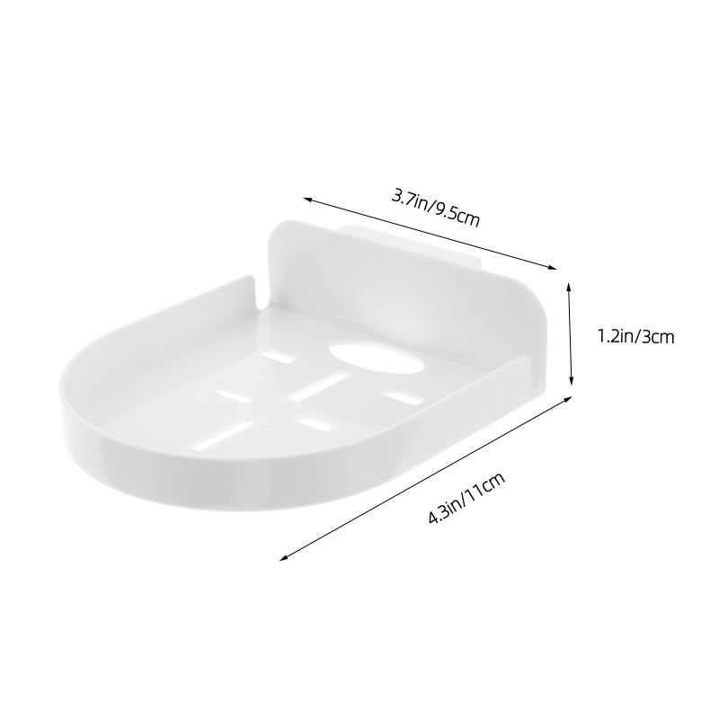 2pcs Floating Wall Mount Camera Holder No Drill Adhesive Shelf Camera Bracket For Security Cameras Baby Monitors And Small Electronics - Image 3