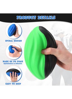 Jerify 12 Pcs Mini Foam Footballs For Kids Students 7 Inch Small Spiral Football Toys Easy Grip Waterproof Soft Emulation Foam Footballs For School Classroom Gift Sports Birthday Football Party Game  - Image 3
