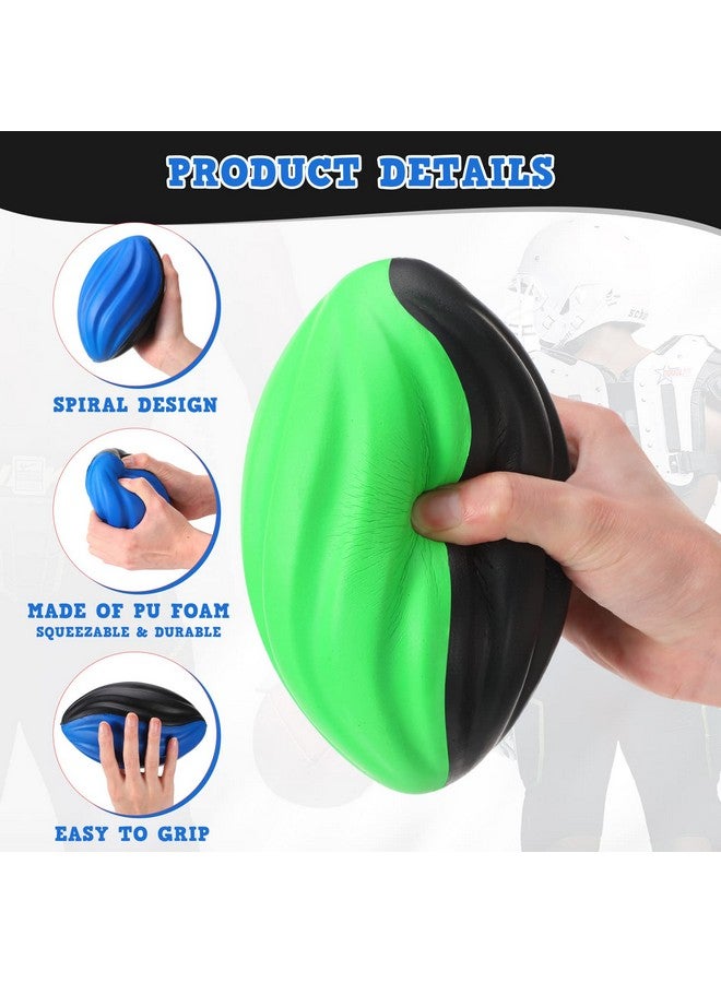 جيريفي 12 قطعة من كرات القدم الرغوية الصغيرة للأطفال والطلاب مقاس 7 بوصات، ألعاب كرة قدم حلزونية صغيرة سهلة الإمساك ومقاومة للماء وكرات قدم رغوية ناعمة للمدرسة والفصول الدراسية هدية رياضية لأعياد الميلاد وحفلات كرة القدم - Image 3