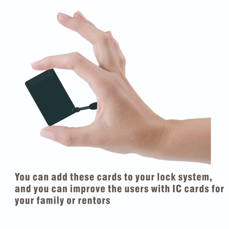 12 شيت لكل عبوة، بطاقة ذكية TTLock 13.56 ميجاهرتز RFID للدخول بدون مفتاح، بطاقة IC لاسلكية للأقلام الذكية للأبواب، للأنظمة المتوافقة مع المكاتب M1 S50 - Image 4