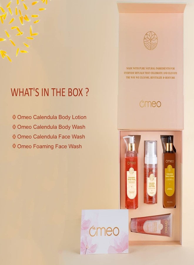 Omeo Skin and Hair Care Gifts Set 4-in-1 | Corporate Gifting for Diwali, Anniversary, Birthday Return Gift & All Special Occasions | Premium Gift Packaging - Image 2