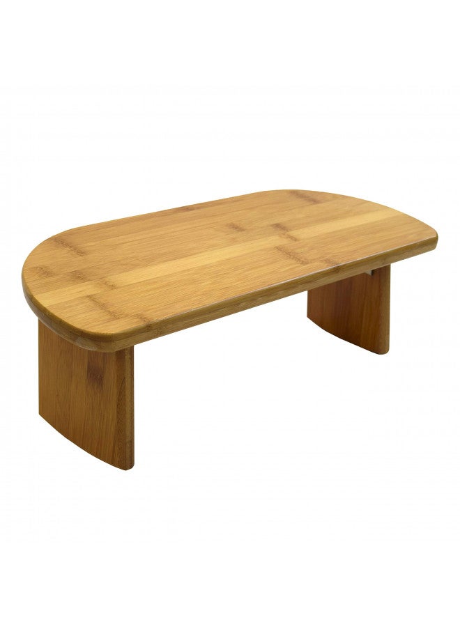 Bean Products Bamboo Meditation Kneeling Bench - Best Design - Folding Legs - Portable - Ergonomic - Image 1