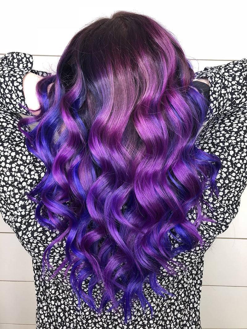 MANIC PANIC Ultra Violet Amplified Semi-Permanent Hair Dye - Cool Blue Toned Violet Color - Works on Dark & Light Shades - Vegan, PPD & Ammonia Free - Image 4