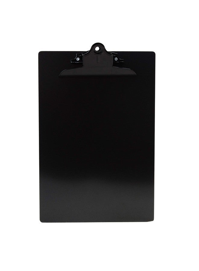 Saunders Black Recycled Aluminum Clipboard With Black Clip 8.5 X 11 Inch Letter Size Document Holder Ideal For Home Office And Business Use (23516) - Image 1