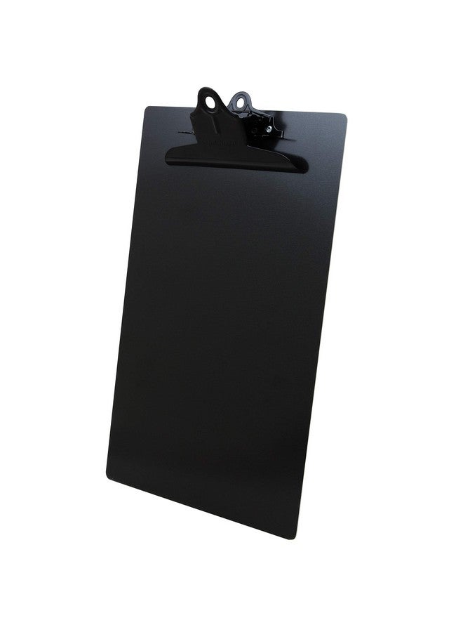 Saunders Black Recycled Aluminum Clipboard With Black Clip 8.5 X 11 Inch Letter Size Document Holder Ideal For Home Office And Business Use (23516) - Image 2