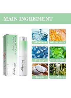 SOUTH MOON Fissured Tongue Relief Spray 8ml, Mint Freshener Mouth Spray, Bad Breath Spray, Breath Freshener Spray, Protected Mouth, Eliminating Bacteria and Odors, Pain Relief, Mouth Healthy Spray  - Image 5