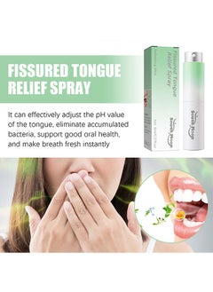 SOUTH MOON Fissured Tongue Relief Spray 8ml, Mint Freshener Mouth Spray, Bad Breath Spray, Breath Freshener Spray, Protected Mouth, Eliminating Bacteria and Odors, Pain Relief, Mouth Healthy Spray  - Image 2