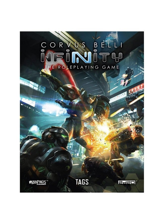 Modiphius Entertainment Infinity: Tags (Tactical Armoured Gears) Paperback Book Rpg - Image 2