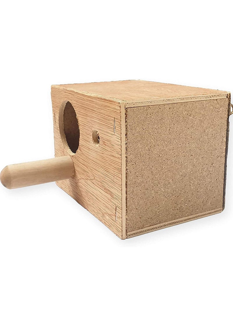 Casa Wooden Nest Nesting Box For Bird, Small Size  - Image 2