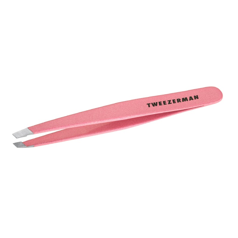 Tweezerman Exclusive Dusty Rose Slant Tweezer - Hair Removal Tweezers, Stainless Steel - Image 1