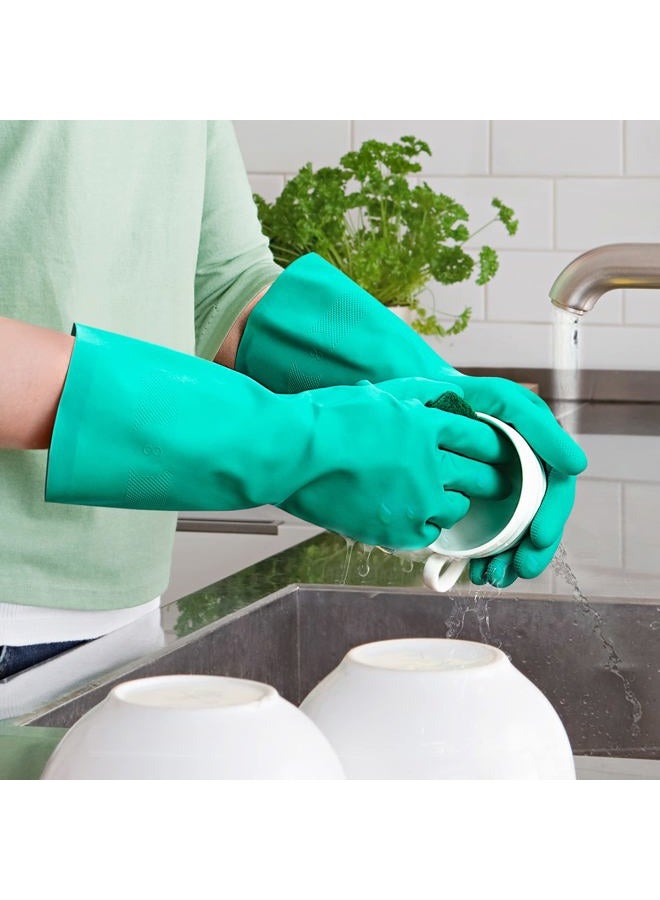 ThxToms Chemical Resistant Nitrile Gloves, Resist Household Acid, Alkali, Solvent and Oil, Latex Rubber Free, 1 Pair Large - Image 5