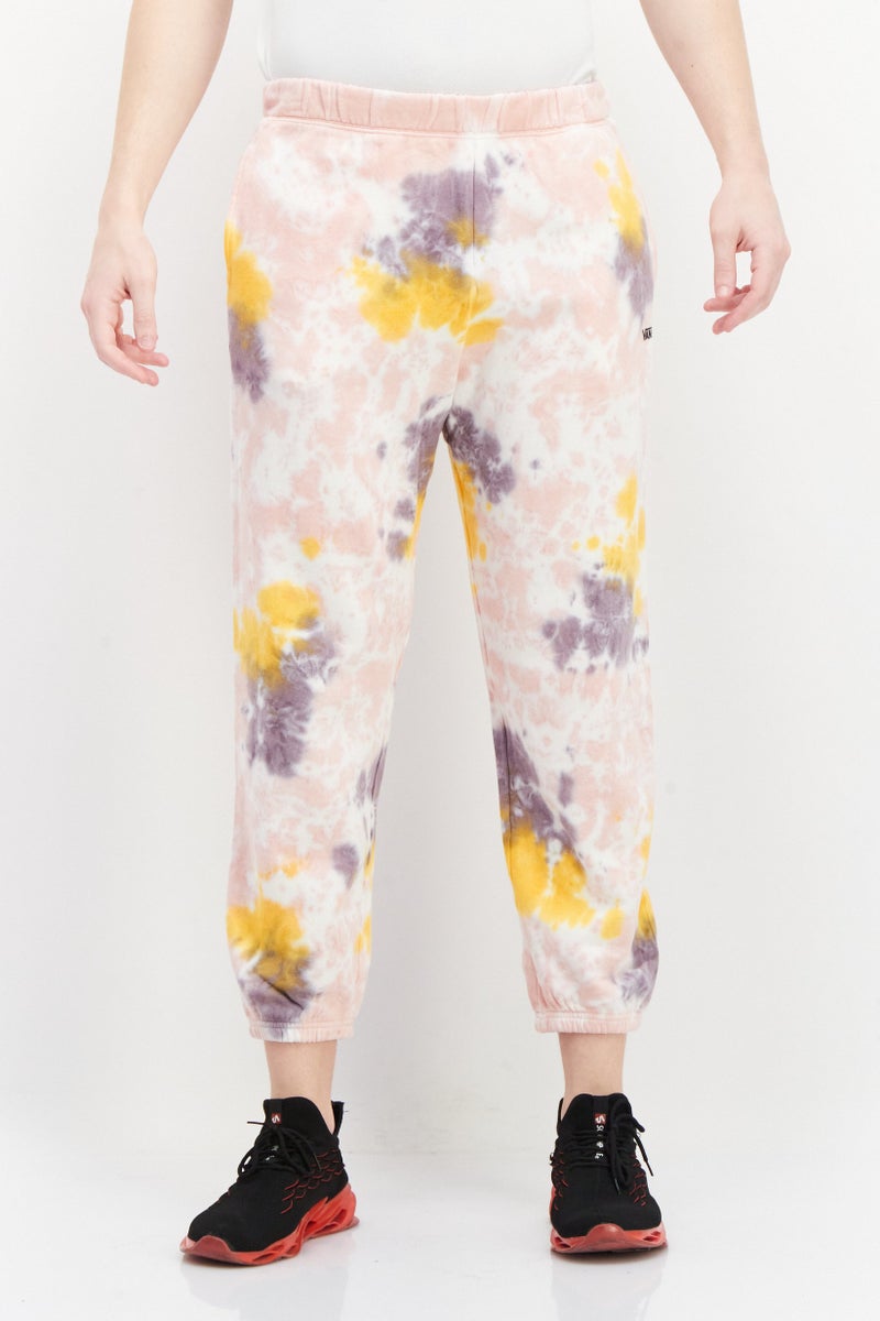 VANS Men Regular Fit Tie Dye Sweatpants, Peach Combo - Image 1