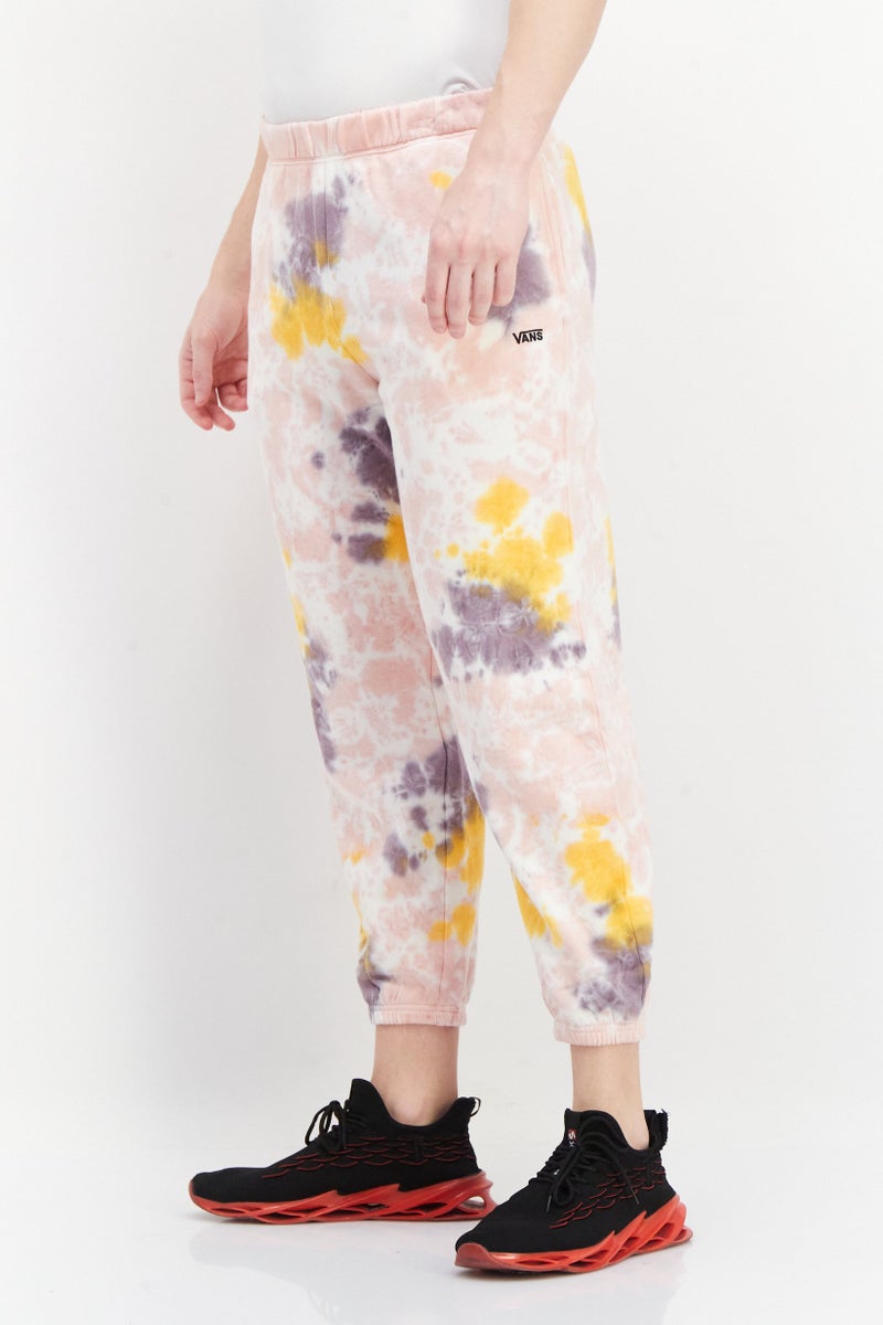 VANS Men Regular Fit Tie Dye Sweatpants, Peach Combo - Image 3
