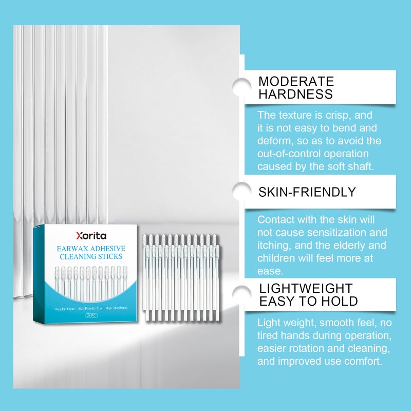 Xorita Sticky Earwax Cleaning Stick - Gentle, Convenient Daily Ear Cleaning - Image 2