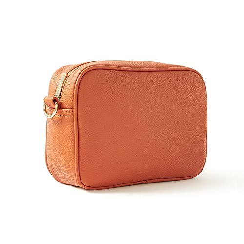 Accessorize London Women's Orange Camera Sling Bag| sling bag for woman latest |crossbody bag for women stylish |Shoulder/Crossbody Bag for Women with Adjustable Sling Srap - Image 2