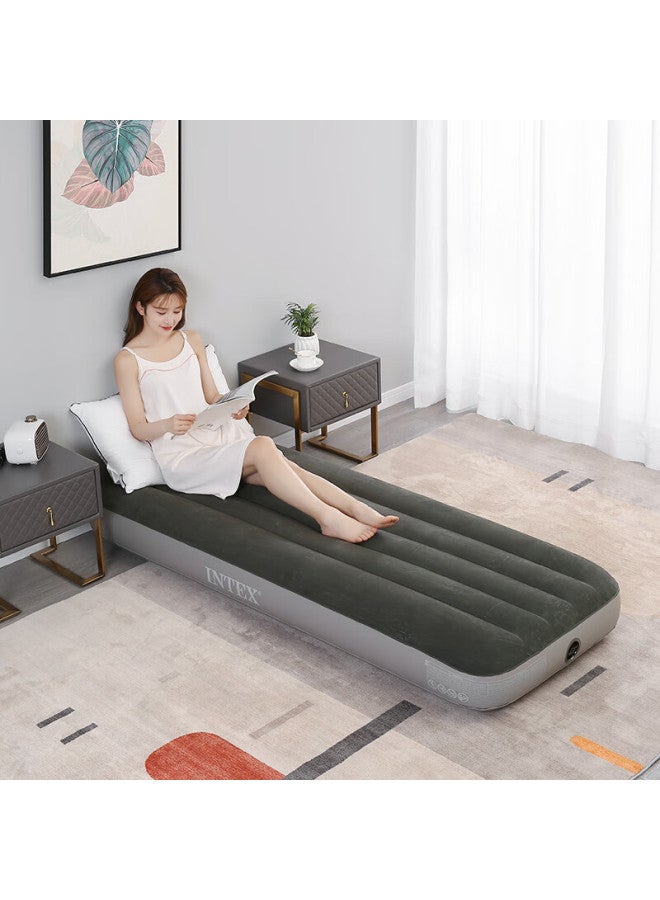 Intex 64106 Inflatable Mattress For Camping, Outdoor Car Use, Moisture-proof Pad, Home Use, Companion Care, Nap, Lounge Chair, Single Bed Mat N - Image 1