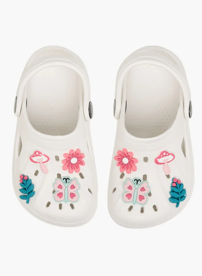 أكوا Jibbitz Charm Accent Clogs with Backstrap