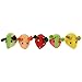 SmartyKat 5 Count Skitter Slices Plush Catnip Cat Toys Multi Color 5 Count - Image 3