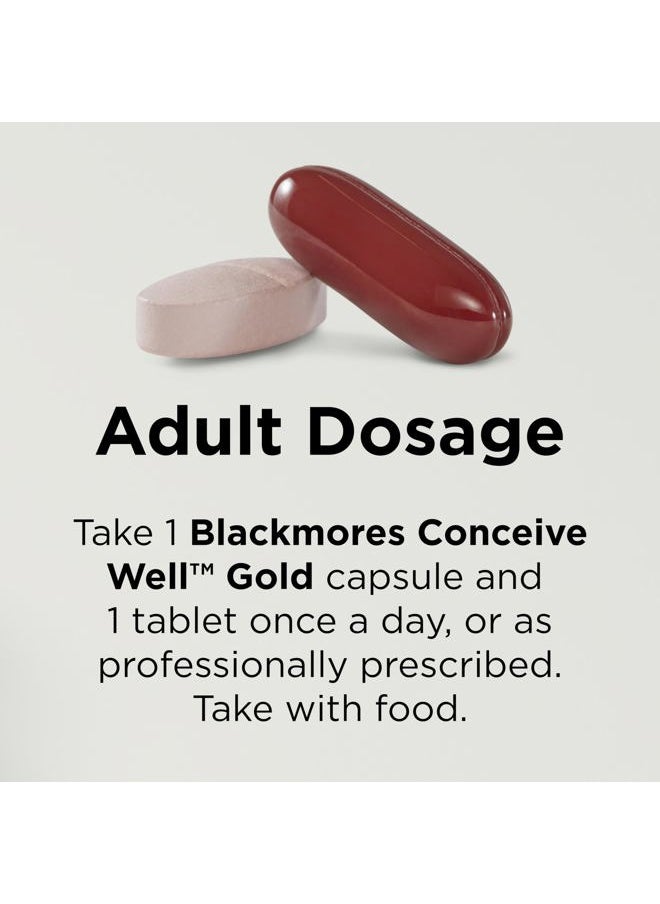 Blackmores LTD - Conceive Well Gold 28 Tablets + 28 Capsules - Image 1