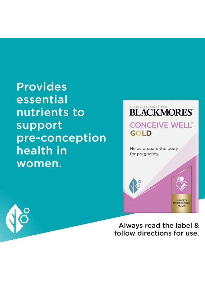 Blackmores LTD - Conceive Well Gold 28 Tablets + 28 Capsules - Image 1