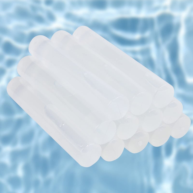 VOGVOG 12 Pack Reusable Ice Cubes For Drinks  Quick Freeze Reusable Water Bottle Ice Stick Bpa Free  Washable Plastic Clear Ice Cubes For Whiskey  Wine  Coffee (Transparent) - Image 1