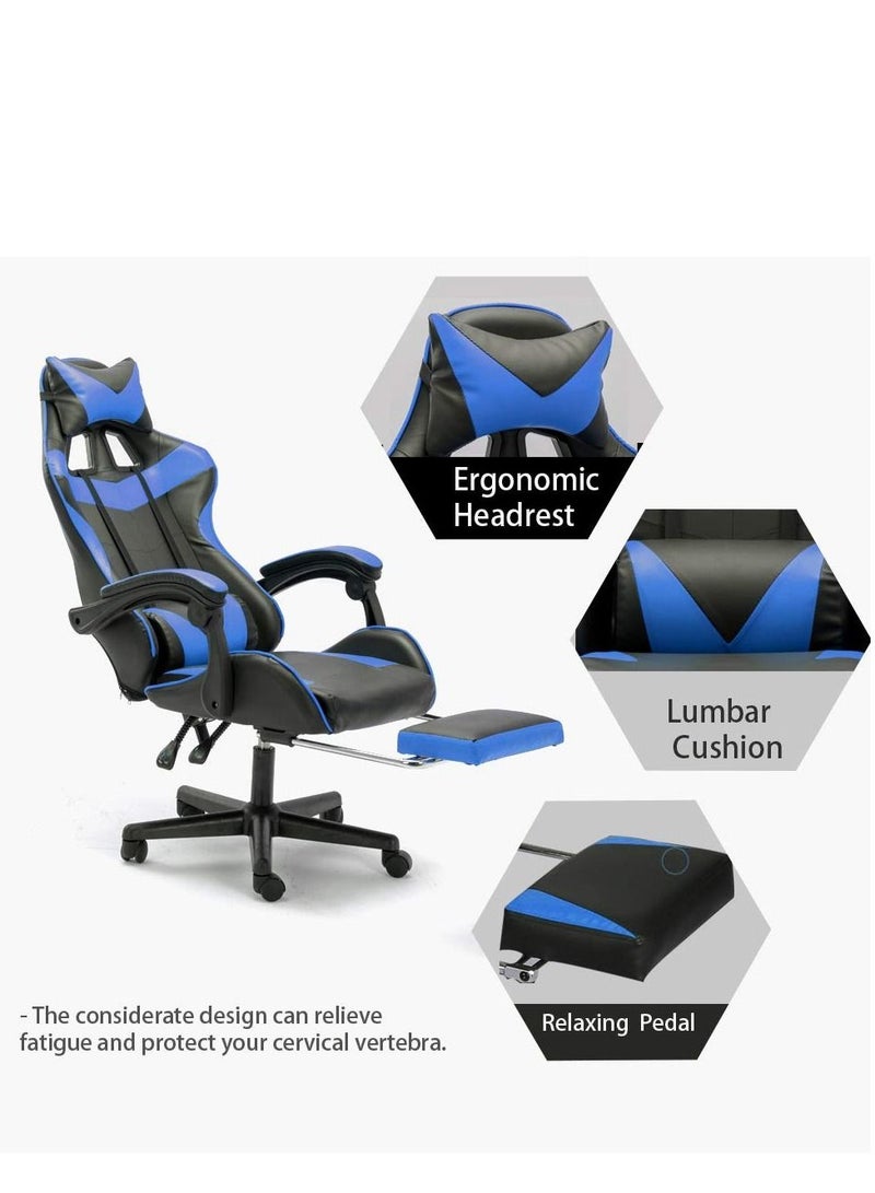 Gaming Chair Racing Style Office Chair Adjustable High - Image 5