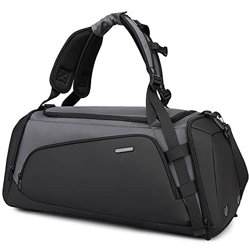 BANGE Gym Bag For Men,Dry And Wet Depart Pocket Sports Duffel Backpack With Shoes Compartment,Short-Distance Trip Duffel Gym Bag for Men Women - Image 1