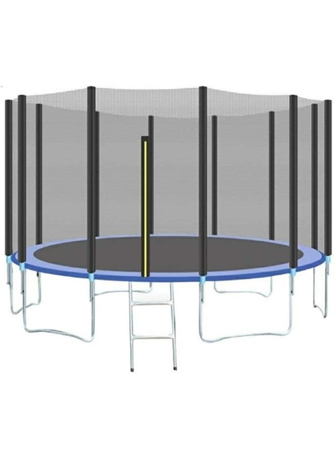 Rainbow Toys - Rainbow Toys Trampoline with Safety Enclosure - 16ft - Image 1