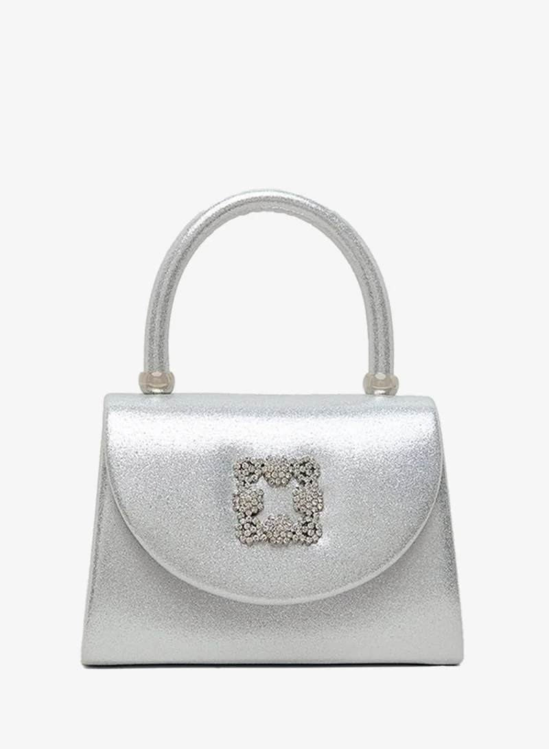 أر أند بي Embellished Top Handle Bag