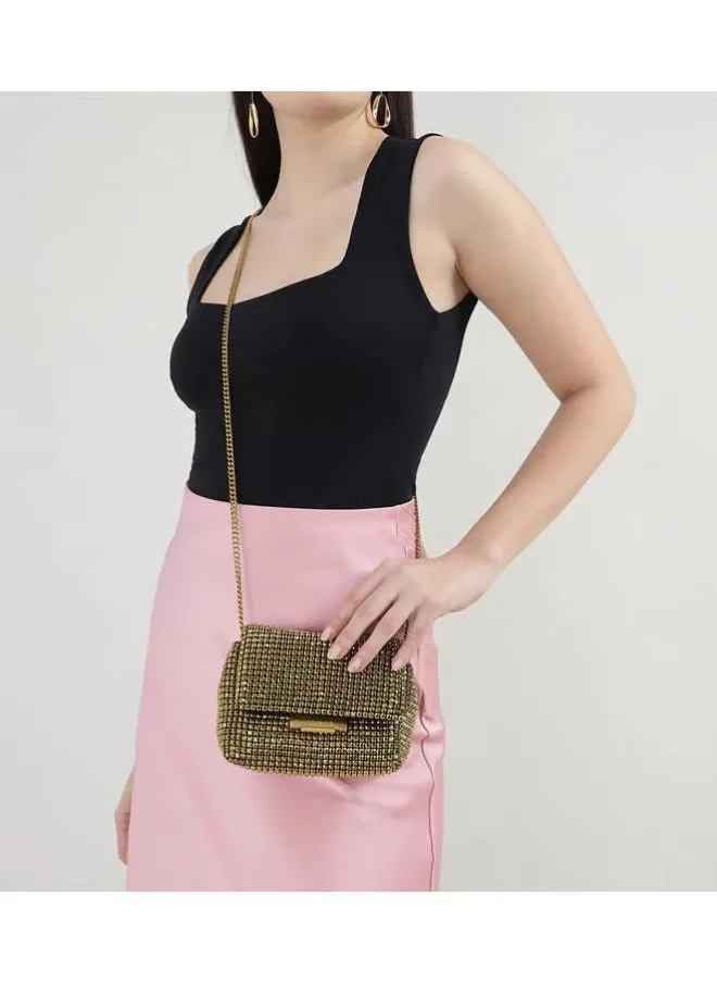 Ted Baker Gliters Crystal Mini Cross Body Bag