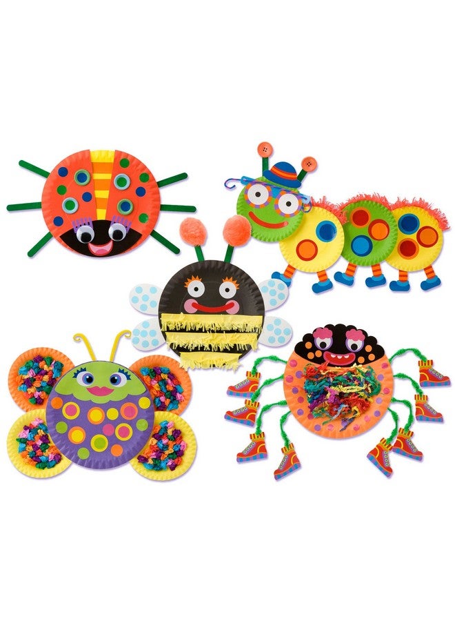 Alex Little Hands Paper Plate Bugs Kids Toddler Art and Craft Activity - Image 2
