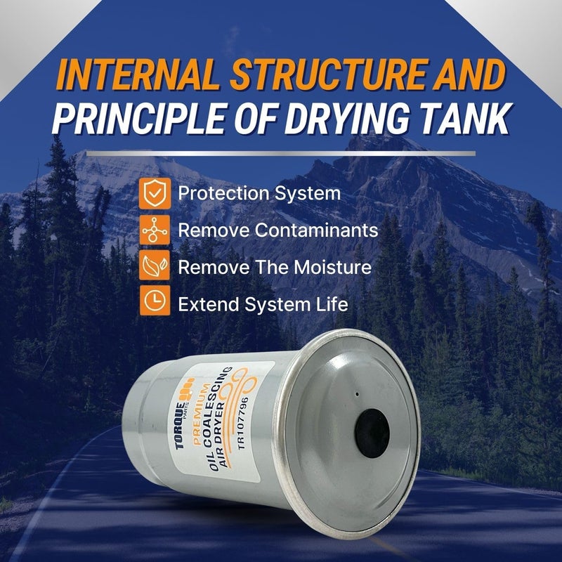 Torque Desiccant Cartridge for AD-9 Air Dryers (Replaces Bendix 107796, 107794, Haldex 107796) (TR107796) - Image 3