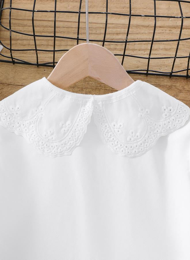 تايك تو قميص بيتر بان بأزرار بلون سادة - Image 4