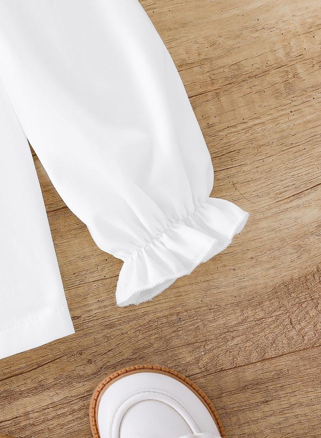 تايك تو قميص بيتر بان بأزرار بلون سادة - Image 5