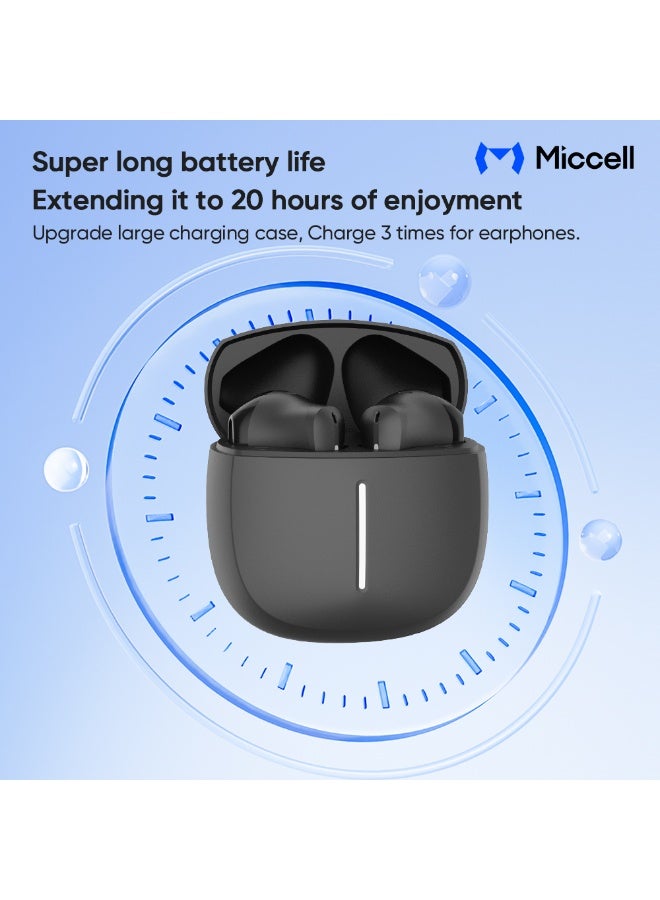 miccell BH116B anc+enc wireless earbuds - Image 5