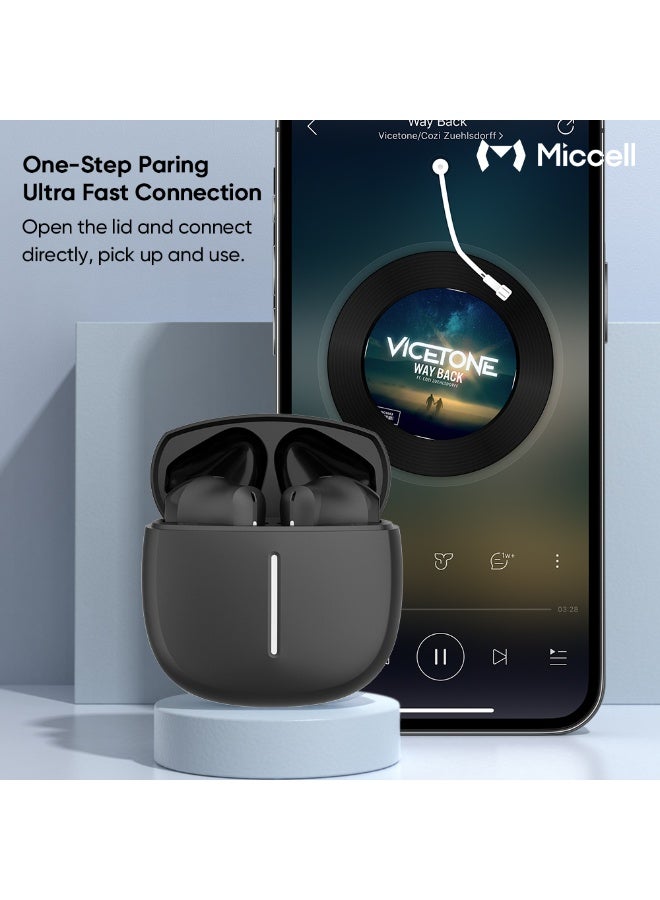 miccell BH116B anc+enc wireless earbuds - Image 3