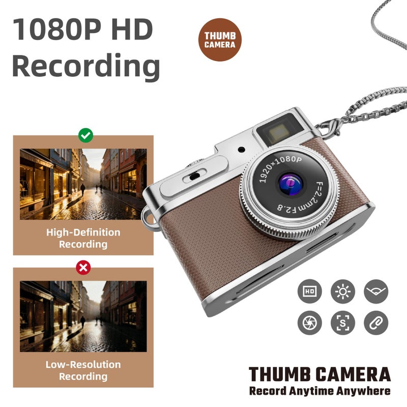 Black 720P Mini  Camera - Image 4