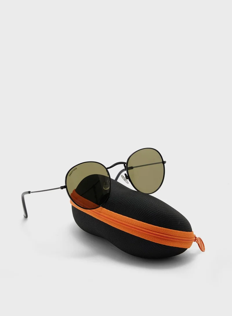fastrack Round Shape Sunglasses